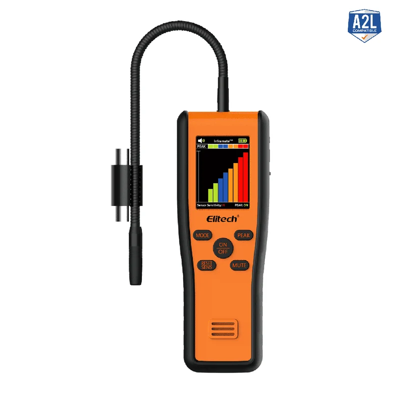 Détecteur électronique de fuite de gaz réfrigérant INFRAMATE-D Elitech 4 gr/y