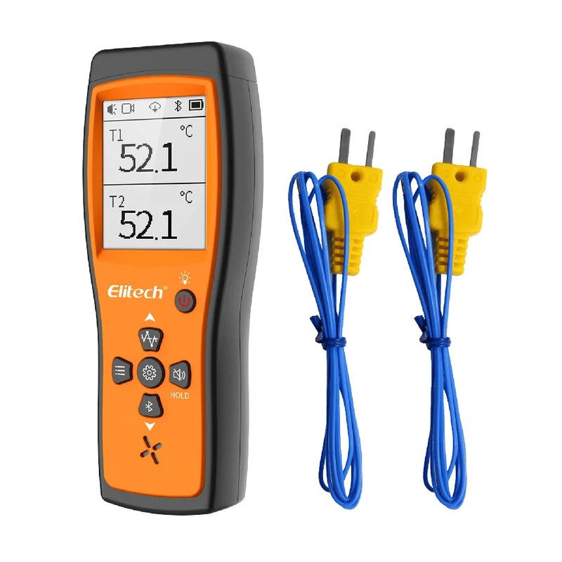 Thermomètre numérique à double sonde Elitech ICT-220 avec 2 lectures
