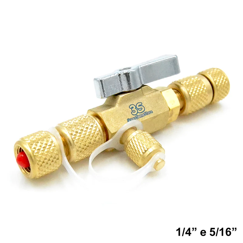 Extracteur universel pour vanne à broche 1/4 - 5/16 avec robinet