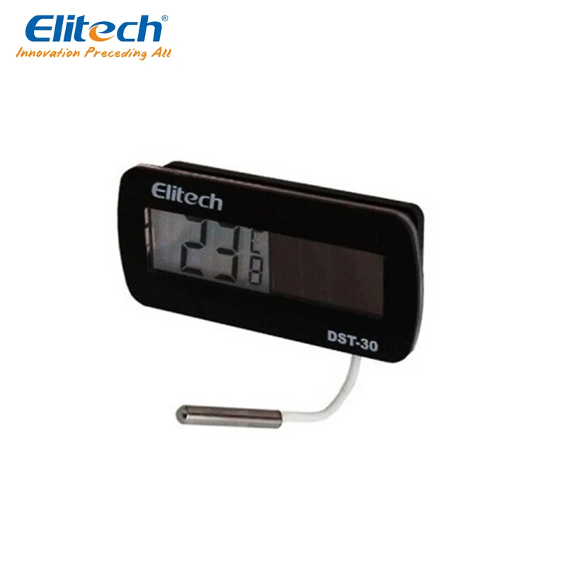 Thermomètre numérique solaire Elitech DST-30 pour comptoirs et chambres froides