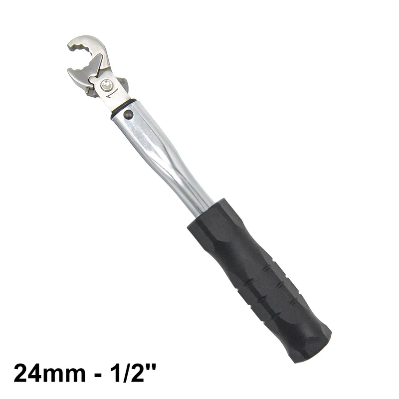 Clé dynamométrique à cliquet 24 mm pour raccords 1/2'', pré-calibrée