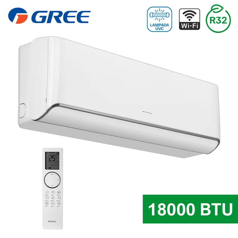 Unité intérieure GREE AIRY WHITE 18 000 BTU 5,0 kW mono/multi