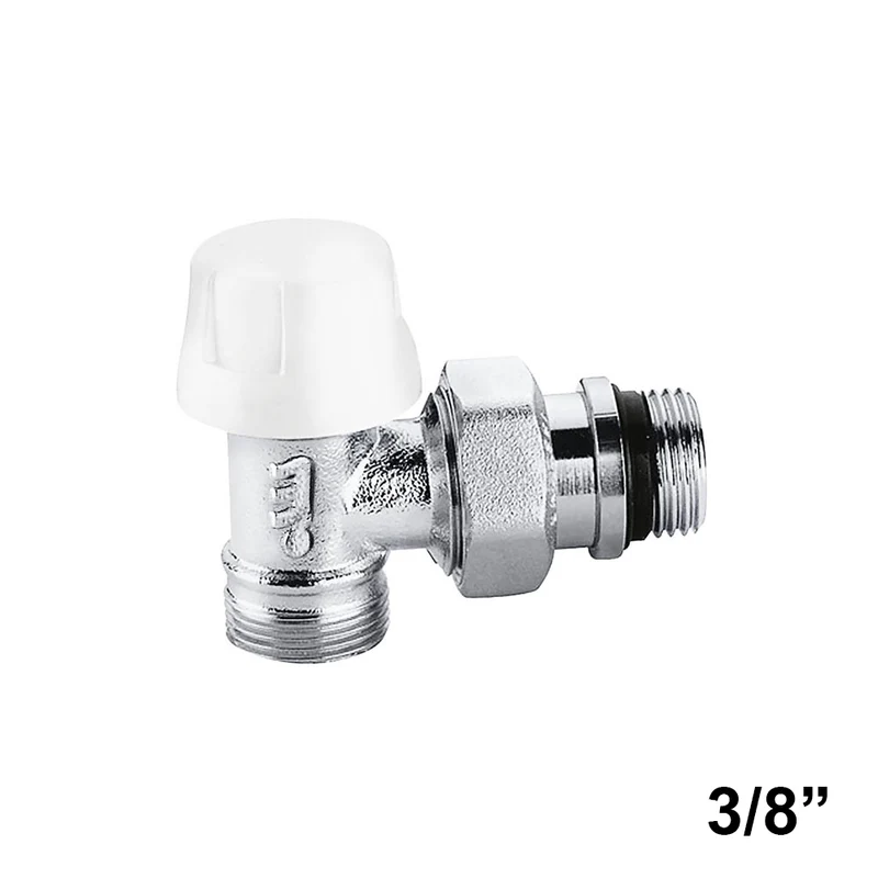 Vanne Caleffi 3/8'' conçue pour la régulation thermostatique, raccord cuivre et multicouche