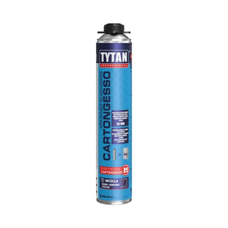 Mousse adhésive pour plaques de plâtre, à utiliser avec un pistolet de 830 ml