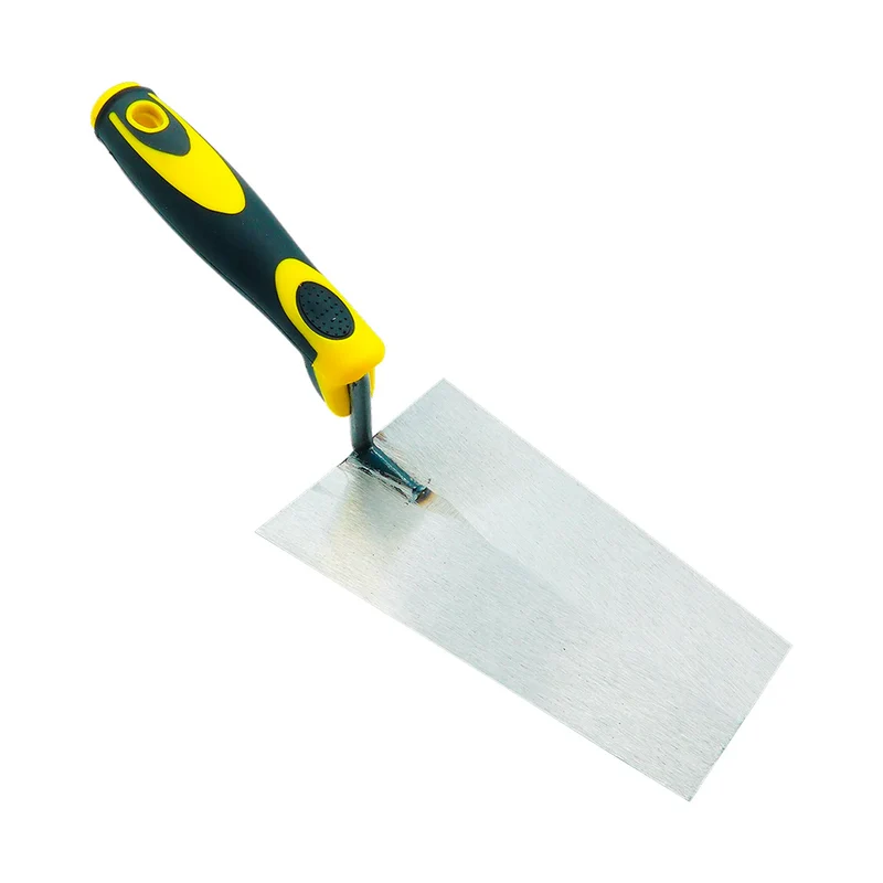 Truelle à bout carré avec manche ergonomique bi-matière 180 mm