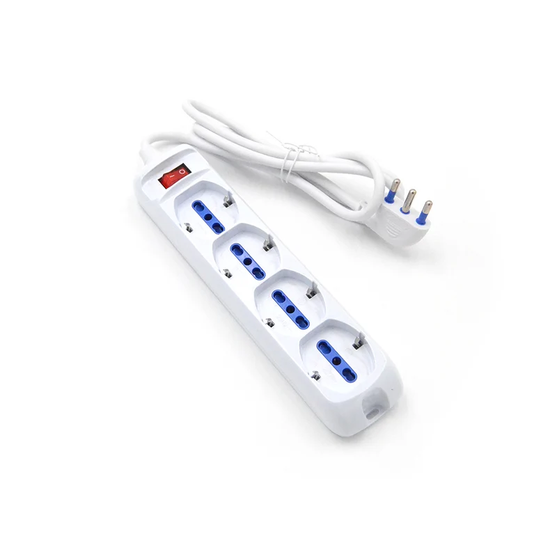 Multiprise à 4 prises avec interrupteur et prise Schuko P40