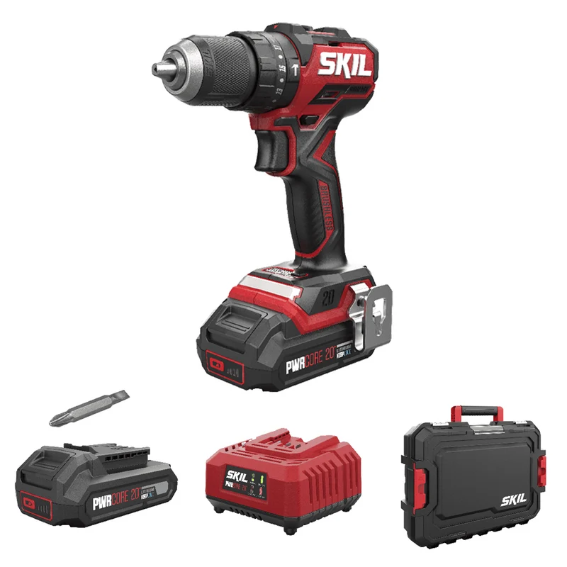 Perceuse à percussion sans fil SKIL 3075 HC 18 V avec batteries 2,0 Ah