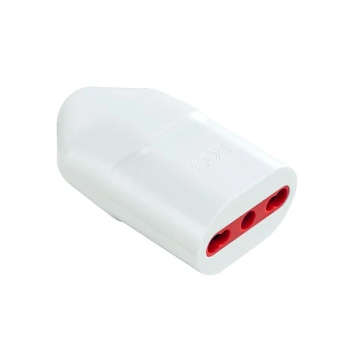 Prise bidirectionnelle blanche Emilia Specialist série 10A/16A 2P+T 250V