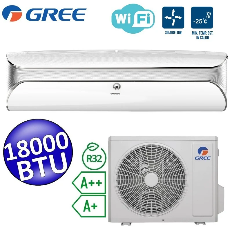 Climatiseur simple GREE SOYAL 18000 BTU A++/A+ WiFi Inverter