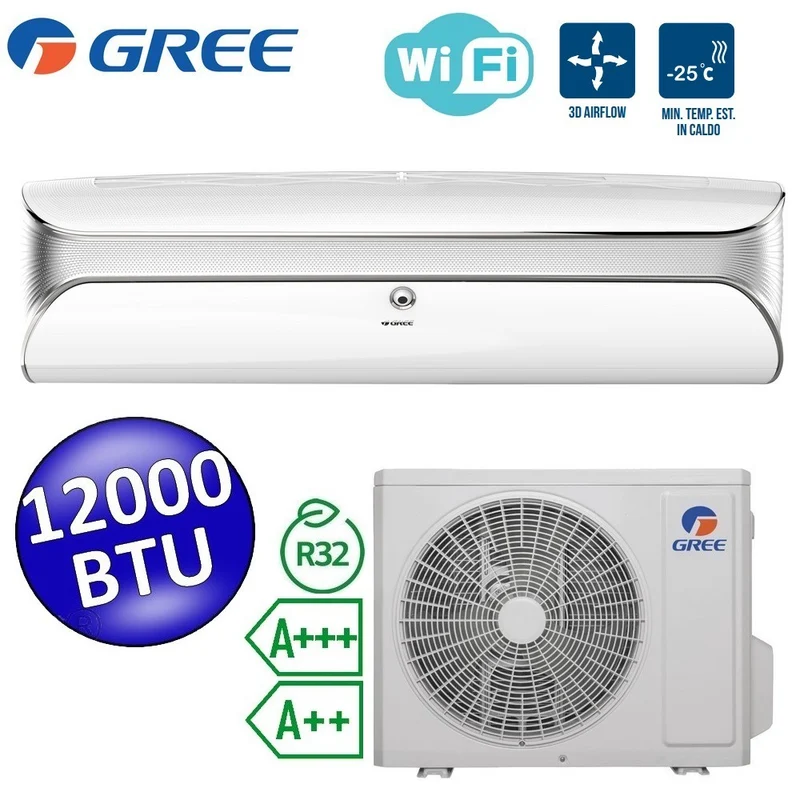 Climatiseur simple GREE SOYAL 12000 BTU A+++/A+++ WiFi Inverter