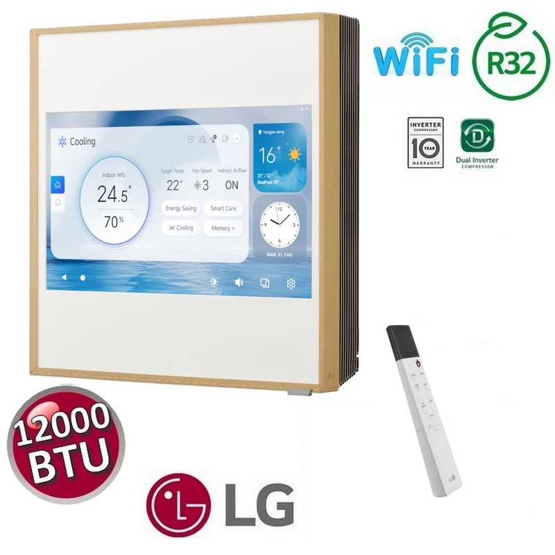 Unité intérieure mono/multisplit LG ARTCOOL Gallery LCD 12000 BTU 3,5 KW