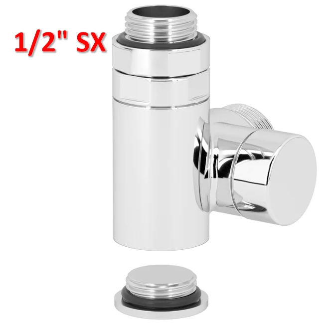 Support d'angle blanc combiné 1/2" 24-19 SX STEP - Carlo Poletti