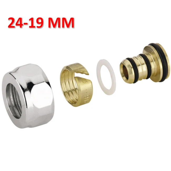 CONNECTEUR ADAPTATEUR BLANC TM ÉTAPE 24-19 POUR MULTICOUCHE 16X2 - CARLO POLETTI