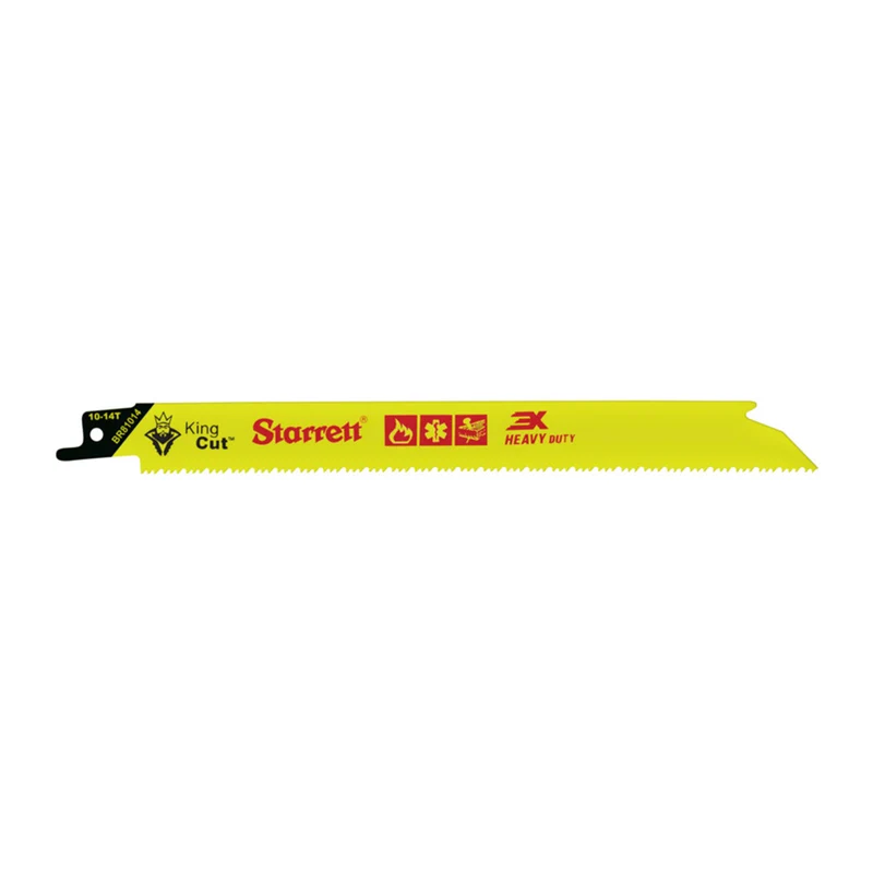 Scie alternative STARRETT KING CUT DEM pour la coupe des métaux, 200 mm, 10-14 dents par pouce