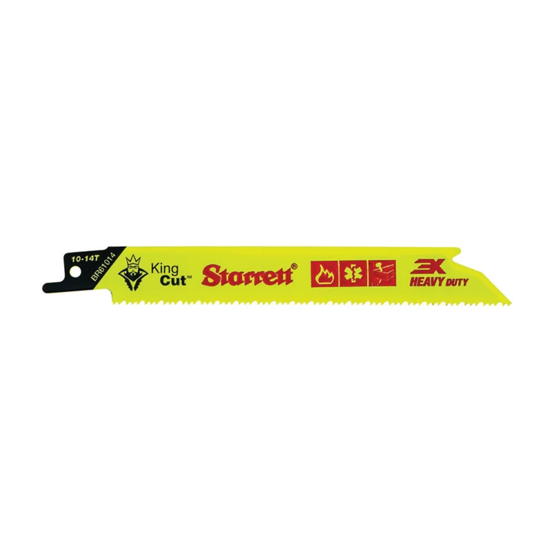 Scie alternative STARRETT KING CUT DEM pour la coupe des métaux, 150 mm, 10-14 dents par pouce