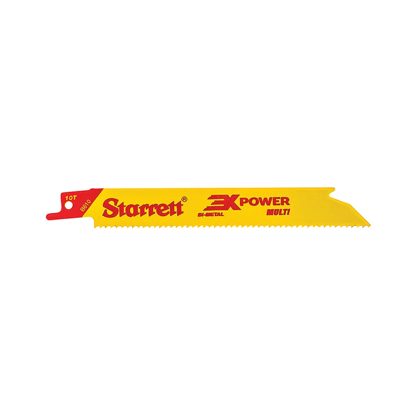 Scie alternative STARRETT - Multifonction pour la coupe du bois et du métal 150 mm 10 dents par pouce