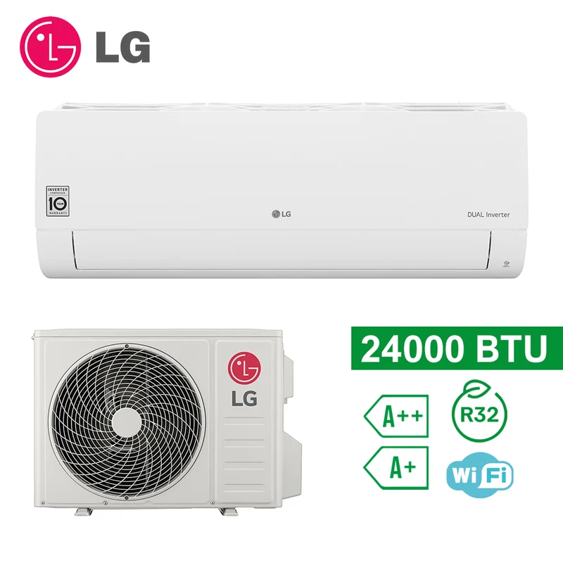 Climatiseur LG Libero SMART S24EC WiFi 24000 BTU 7,0 kW A++ A+
