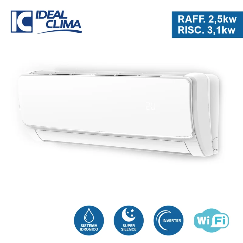 Comfosplit Ikaro HI-WALL inverter 500 FROID 2,5 kW - CHAUFFAGE 3,1 kW Ventilo-convecteur