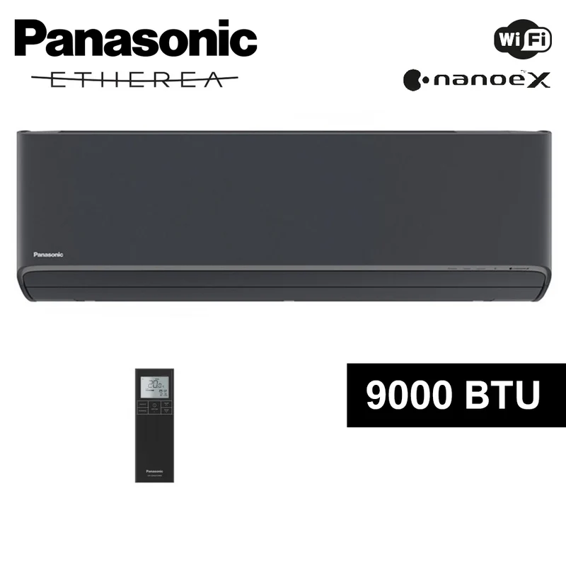 Unité intérieure Panasonic ETHEREA Z 9 000 BTU noir graphite R32 Wi-Fi NanoeX — CS-XZ25ZKEW-H